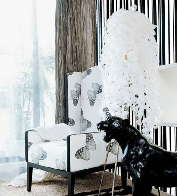 經(jīng)典黑白風格家居圖片