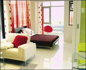 白領(lǐng)單身公寓：小戶型效果圖欣賞