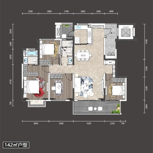 川發(fā)天府上城戶型解析