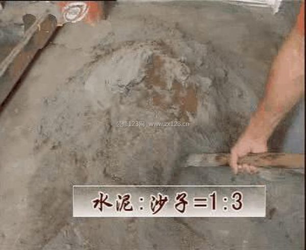 水泥、沙子的比例