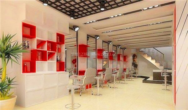 美發(fā)店裝修圖片