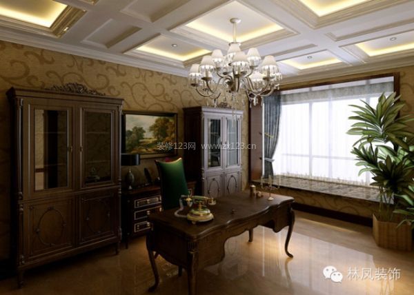 華潤橡樹灣簡歐風格效果圖