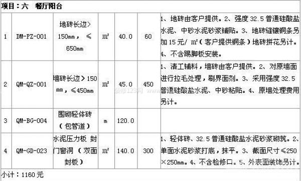 西安裝修報(bào)價(jià)