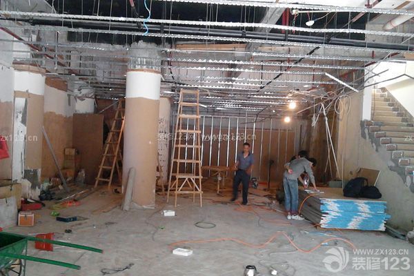 實(shí)體店鋪裝修流程——裝修施工