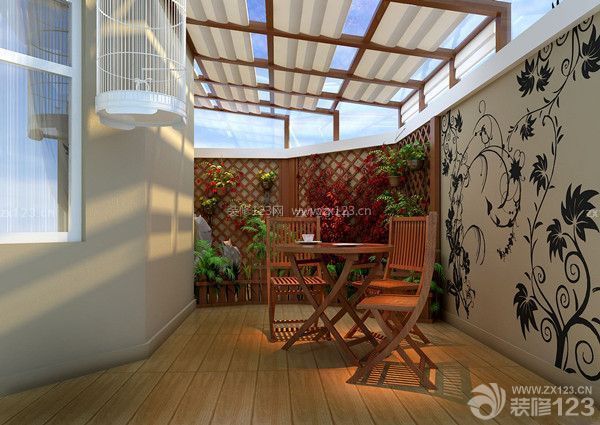 陽臺怎么裝修：空間布局