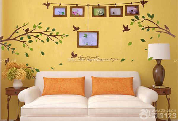 客廳墻面怎么裝修之DIY篇