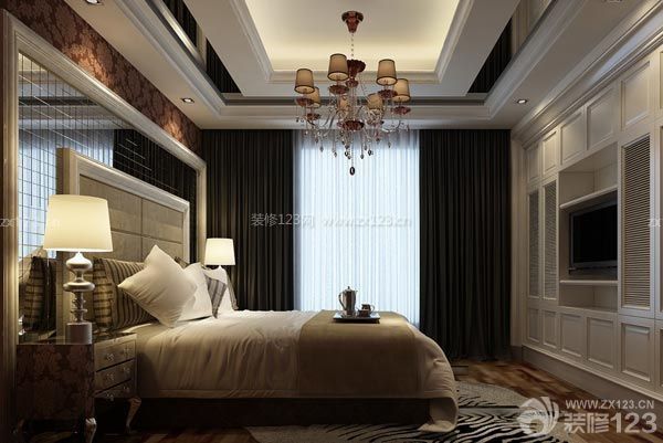 家裝半包中奢華風(fēng)格效果圖