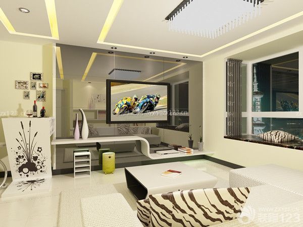 電視背景墻裝修注意事項(xiàng)：顏色搭配