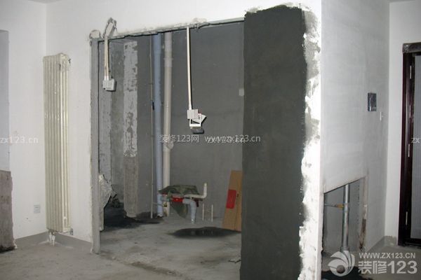 整體廚房裝修流程1——拆墻、砌墻