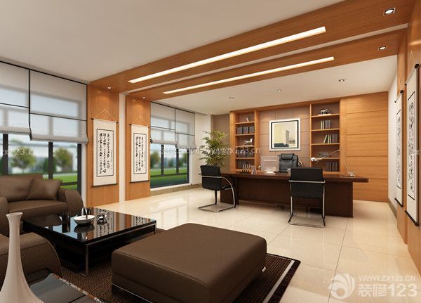 辦公室怎么裝修：色調(diào)布局