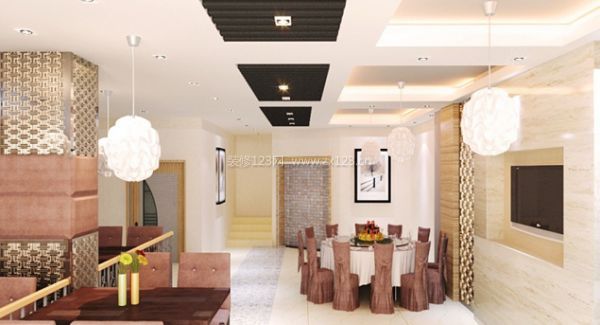 餐飲連鎖店設(shè)計中融入的中國傳統(tǒng)文化（組圖）_安徽三鼎建筑裝飾工程有限公司