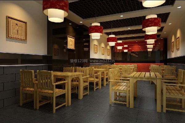 安徽中式餐飲連鎖店裝修風(fēng)格元素詳解（組圖）_安徽三鼎建筑裝飾工程有限公司