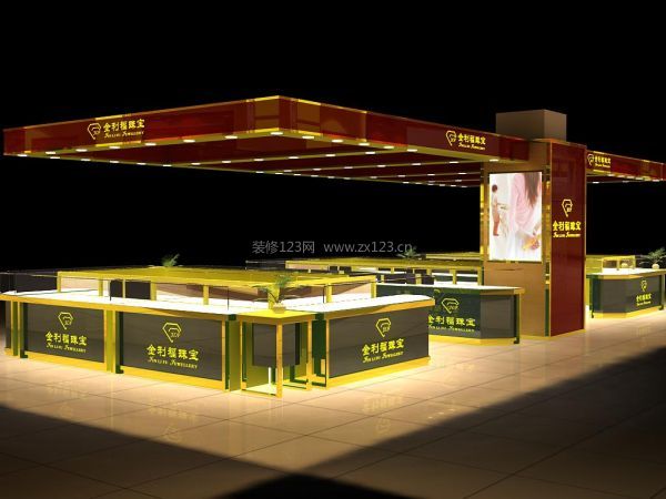 中島式珠寶柜臺(tái)