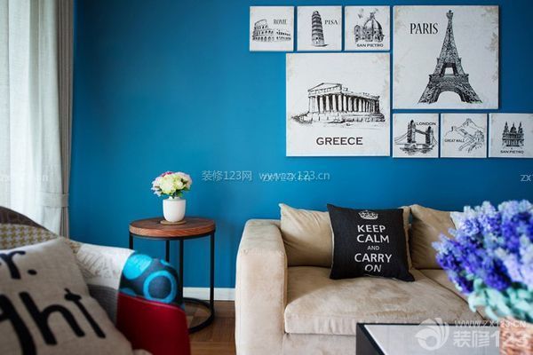 裝飾畫選購技巧2、釋放墻壁空間感