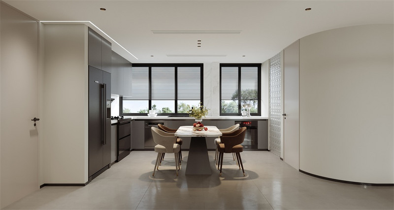 成都室內(nèi)裝修，廚房便捷設(shè)計(jì)