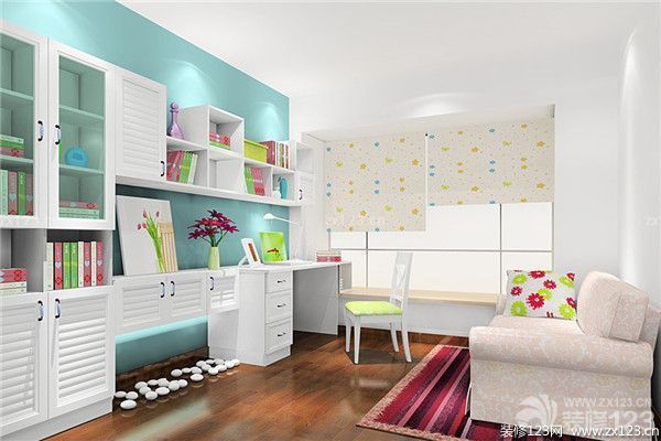 家裝韓式田園風(fēng)格之書房